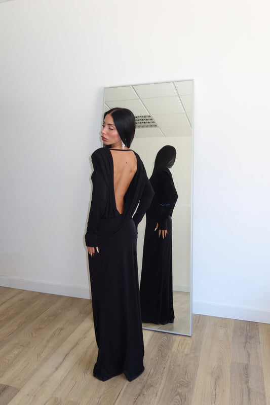 LongDress MIDORI nero