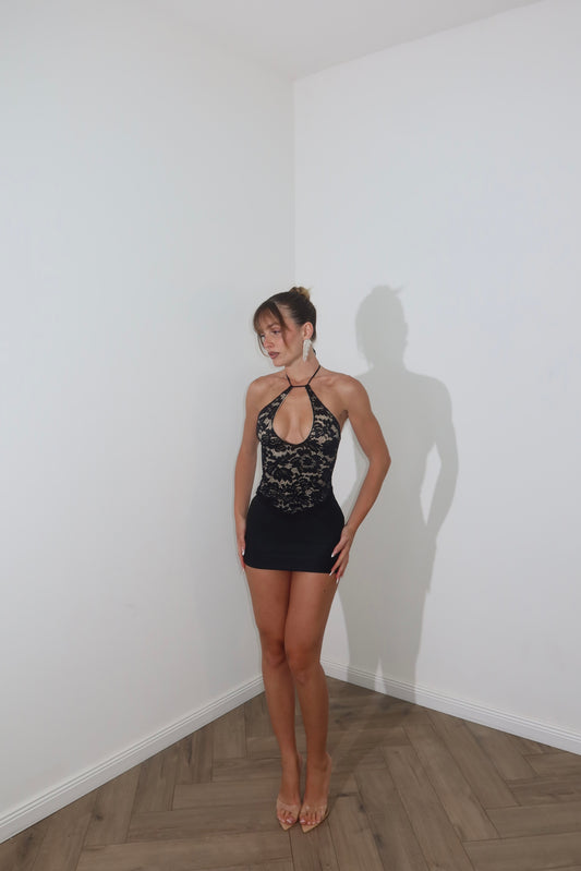 MiniDress FUERTE nero