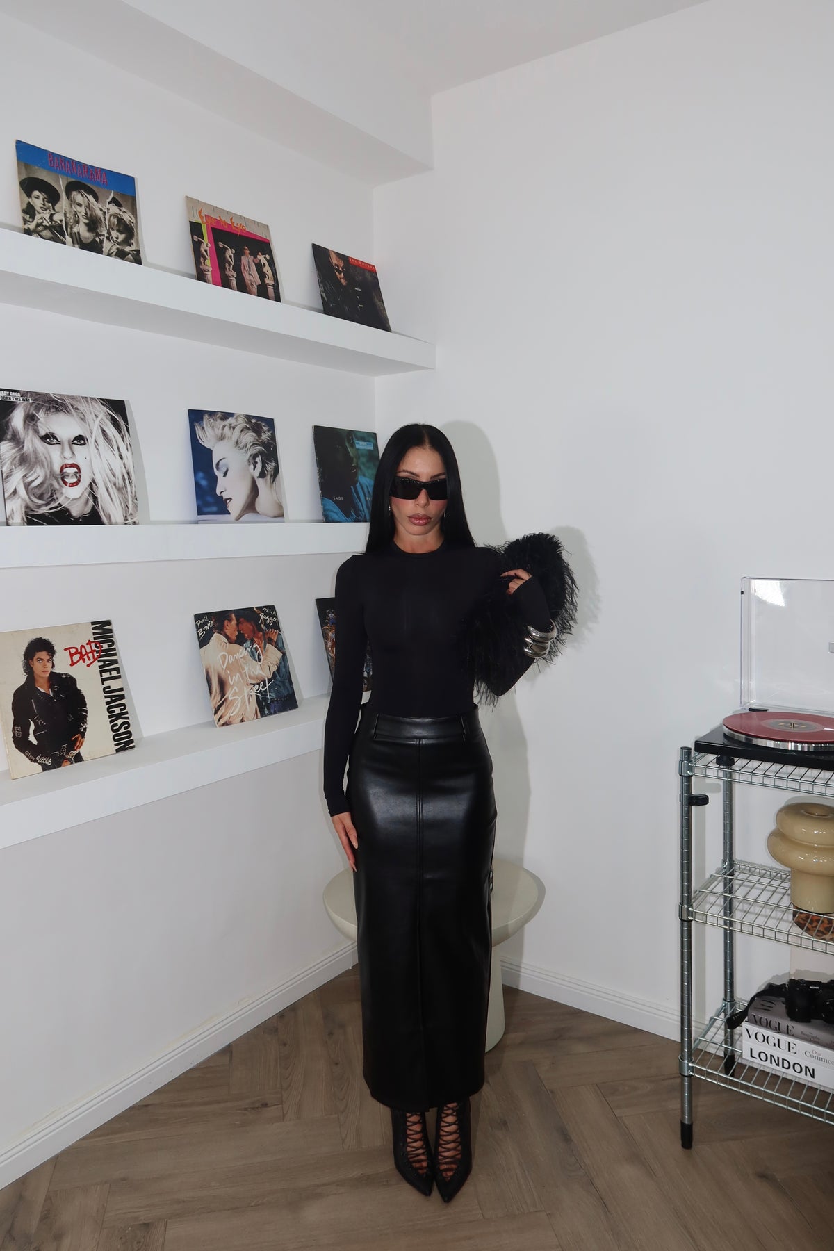 Longuette SLING nera
