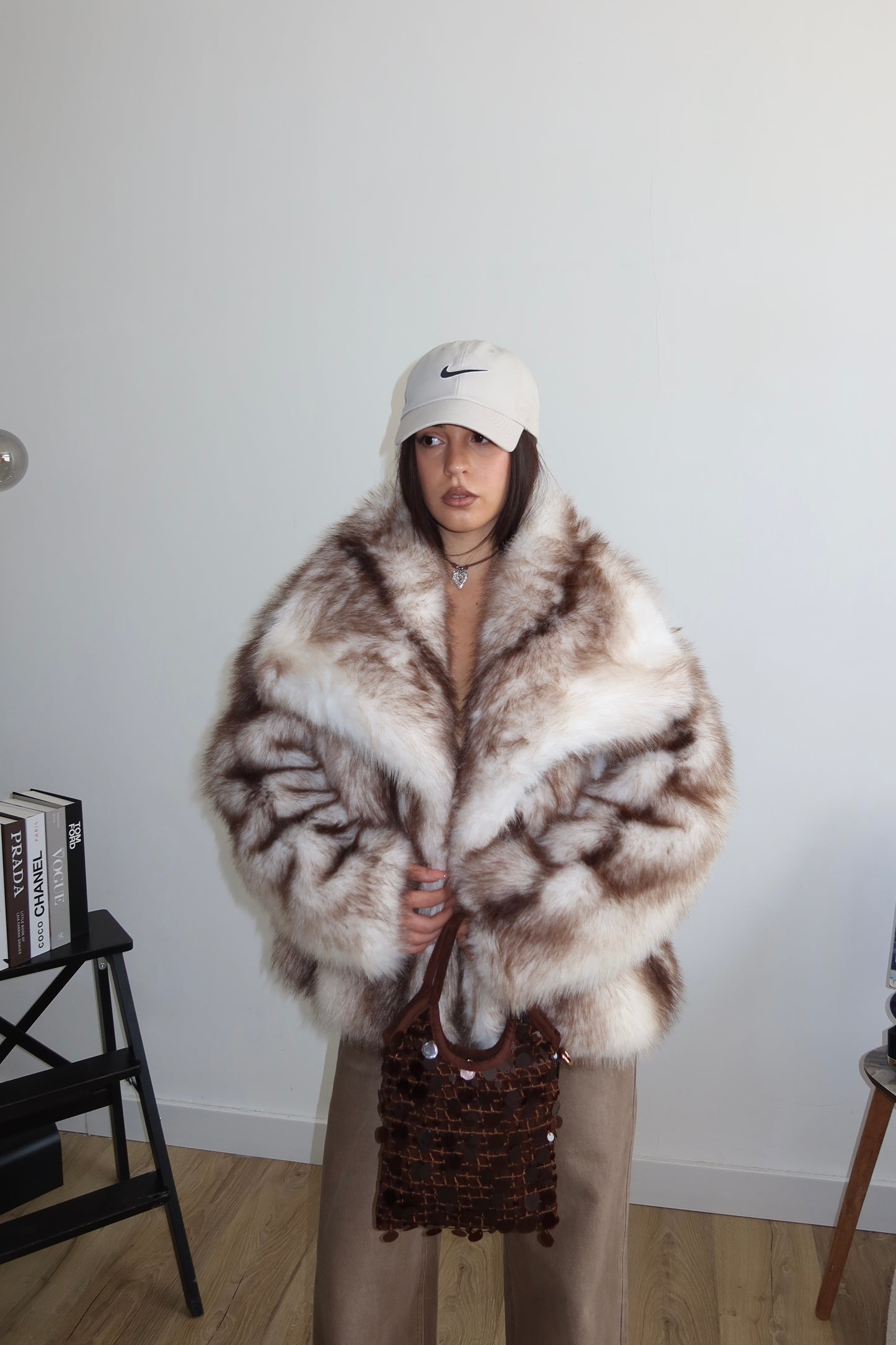 Ecofur OSLO bianco/beige