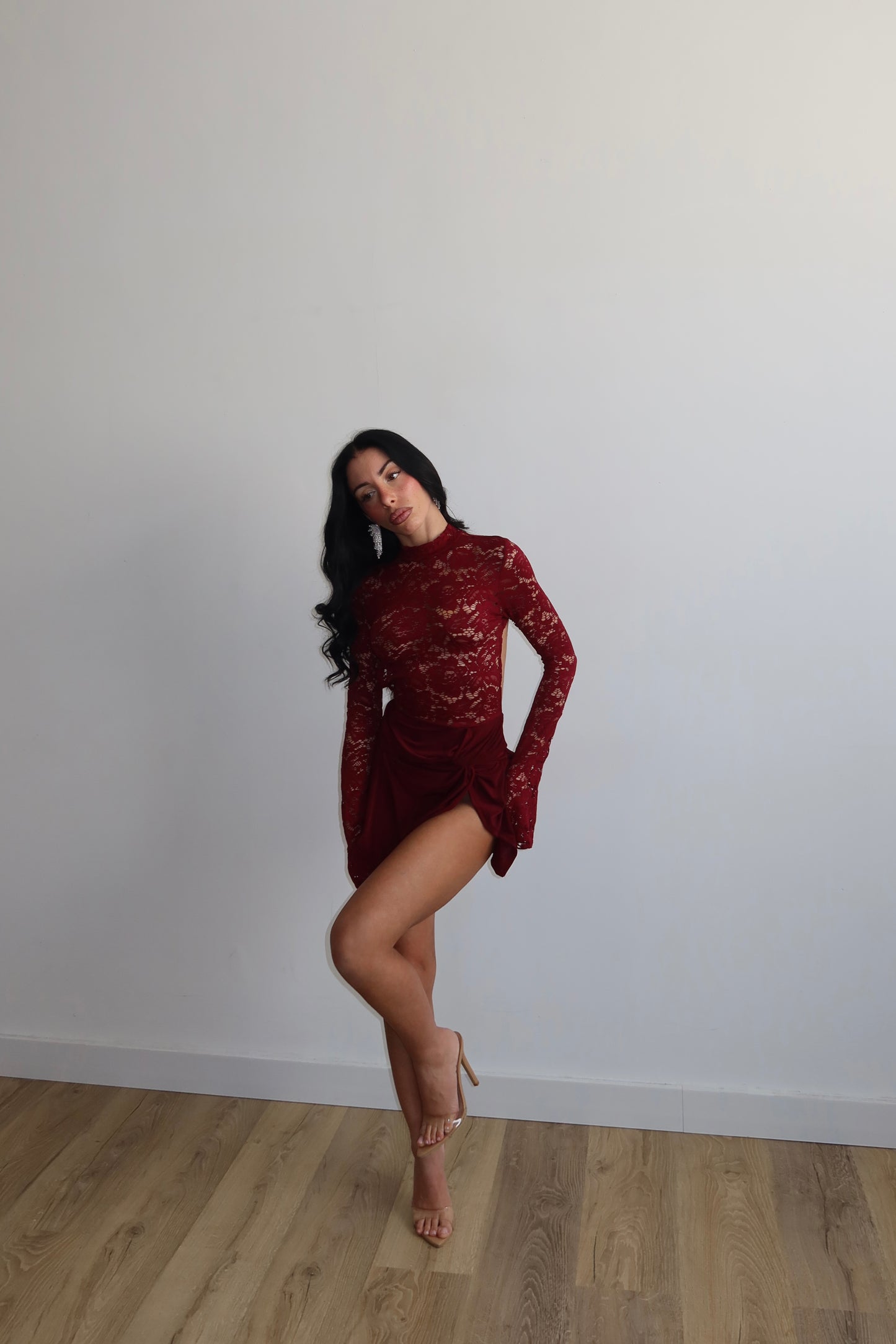 MiniDress TULUM bordeaux