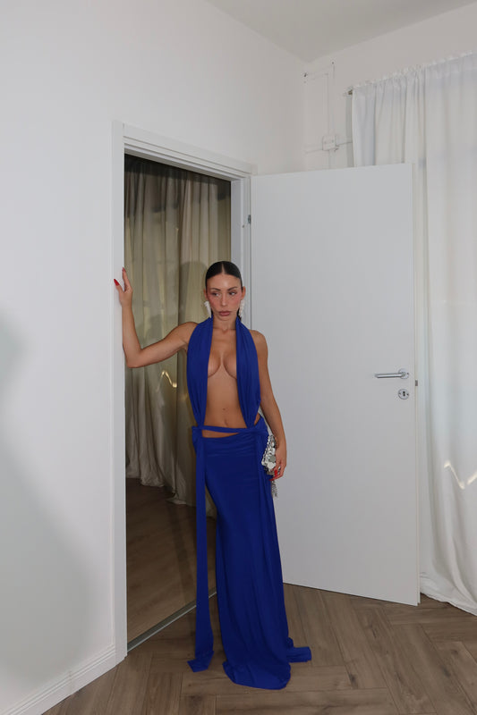LongDress LOVE blu