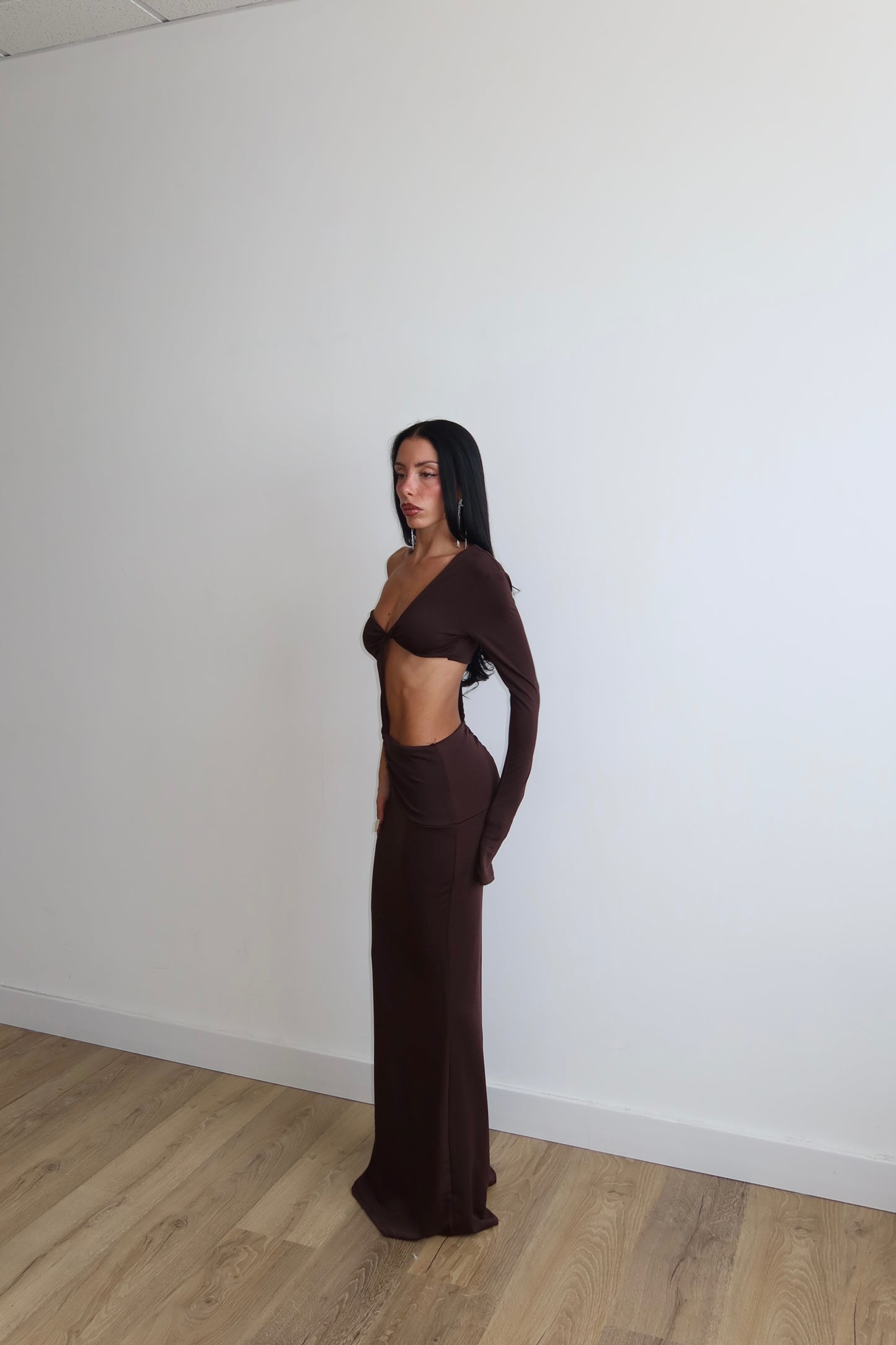 LongDress MIRAME choco