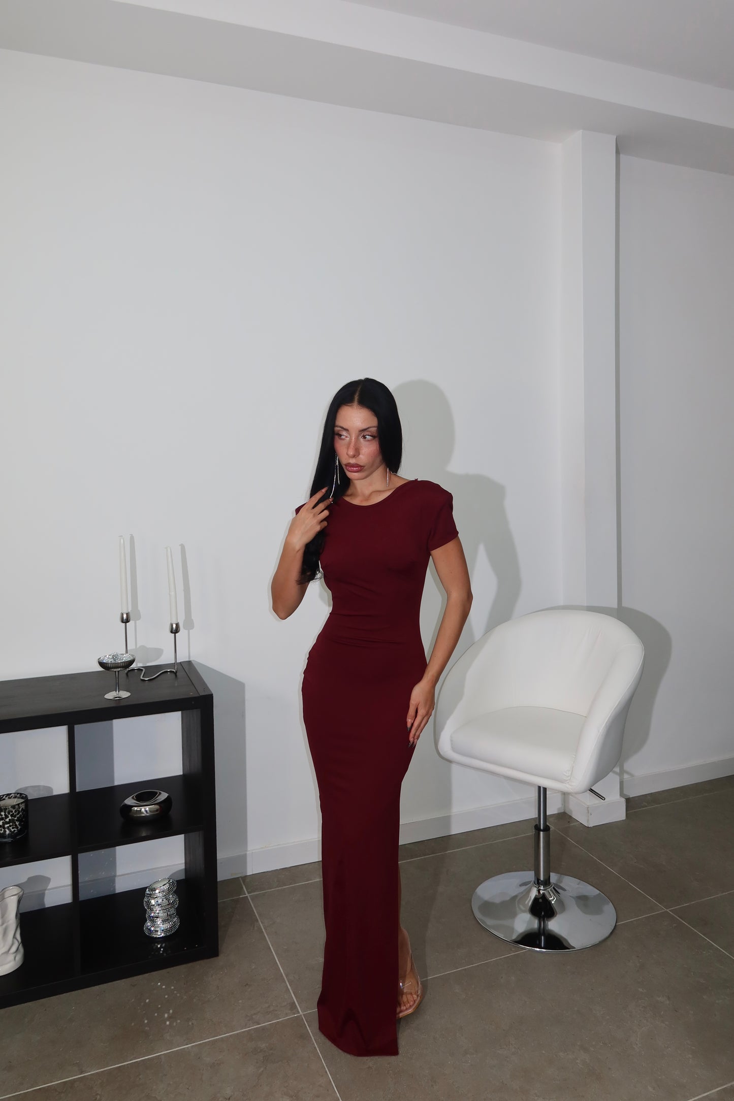 LongDress SAMIRA bordeaux