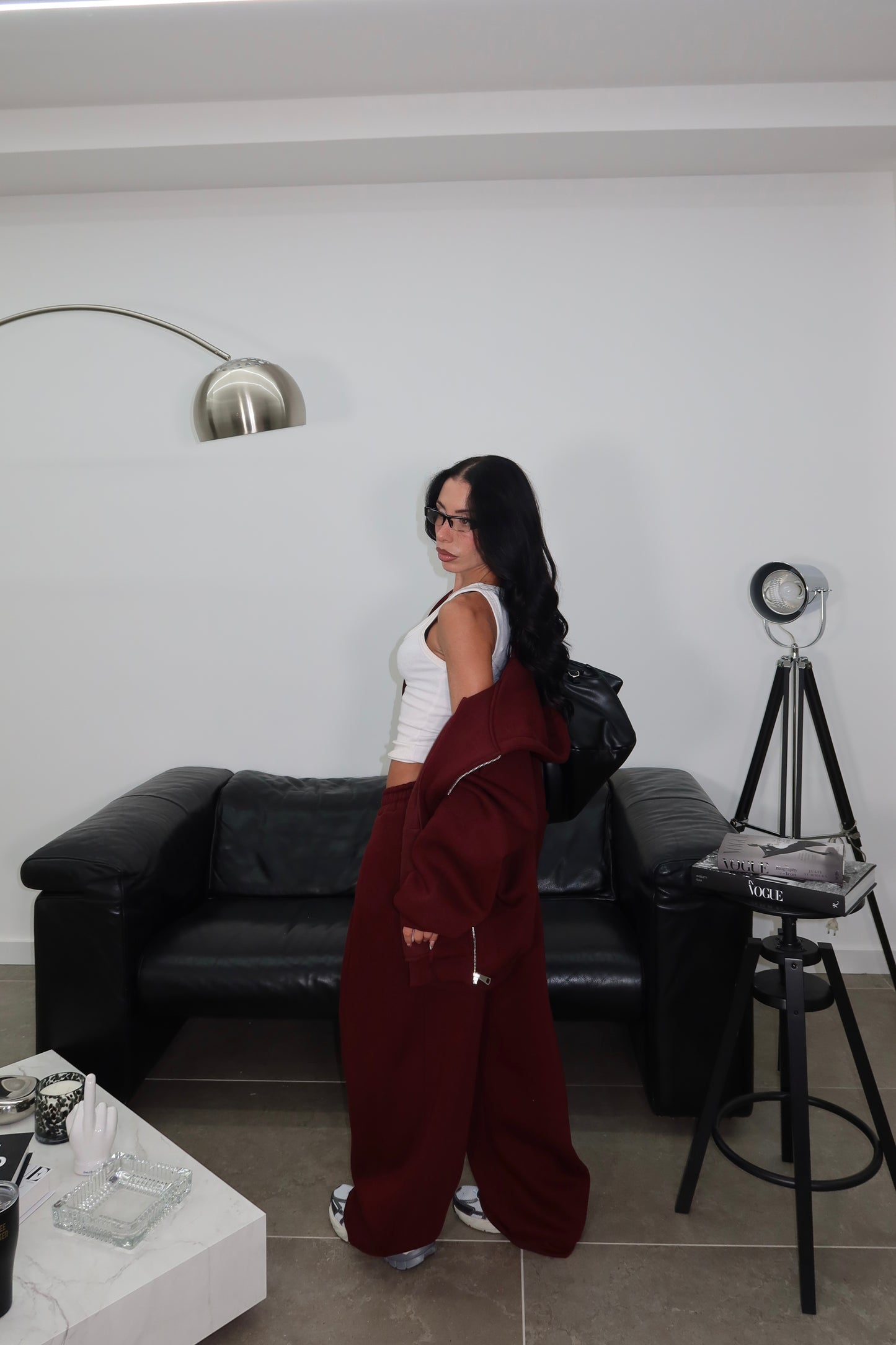 Cordset WORK OUT bordeaux