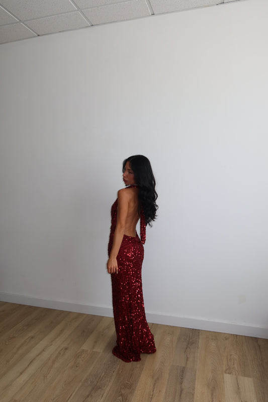 LongDress BOLLYWOOD bordeaux
