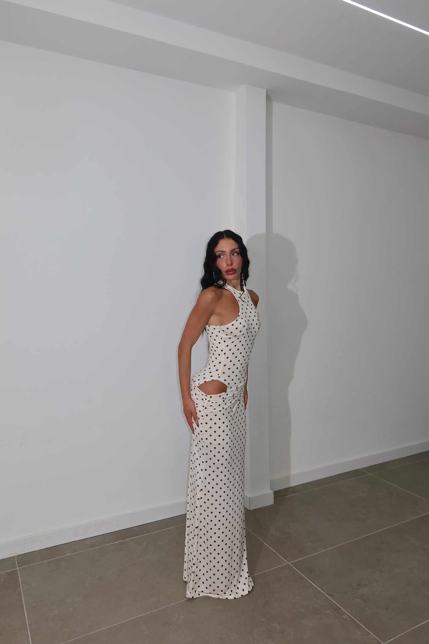LongDress PAM POIS panna