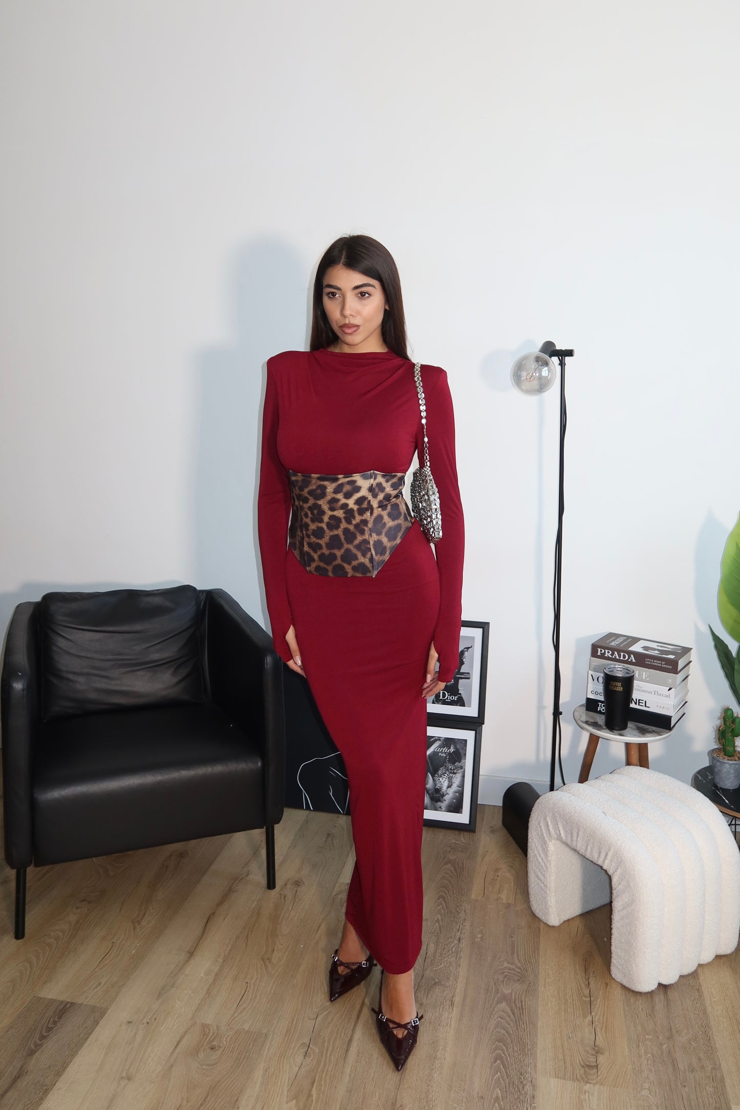 LongDress FIERCE bordeaux