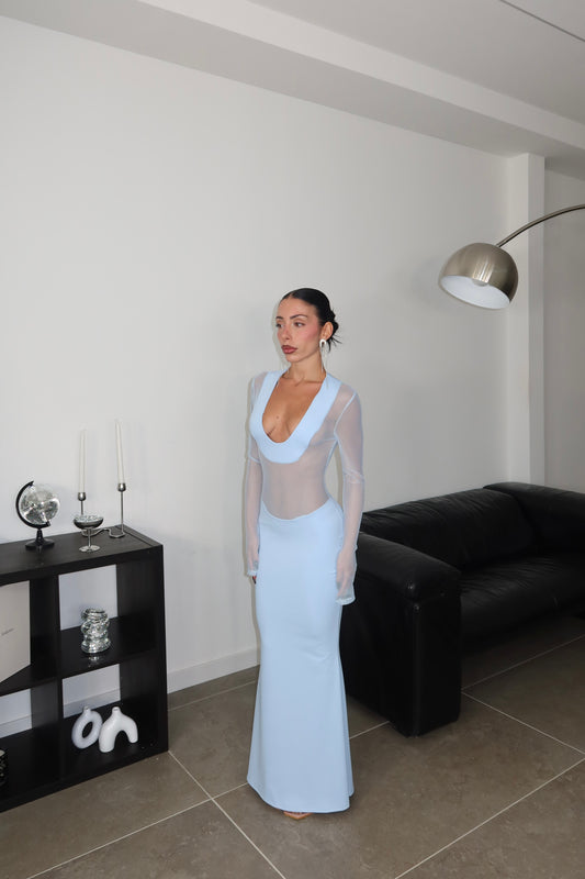 LongDress OVEREXPOSED azzurro