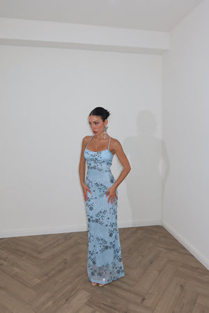LongDress DULCE azzurro