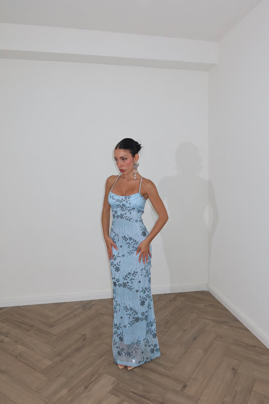 LongDress DULCE azzurro