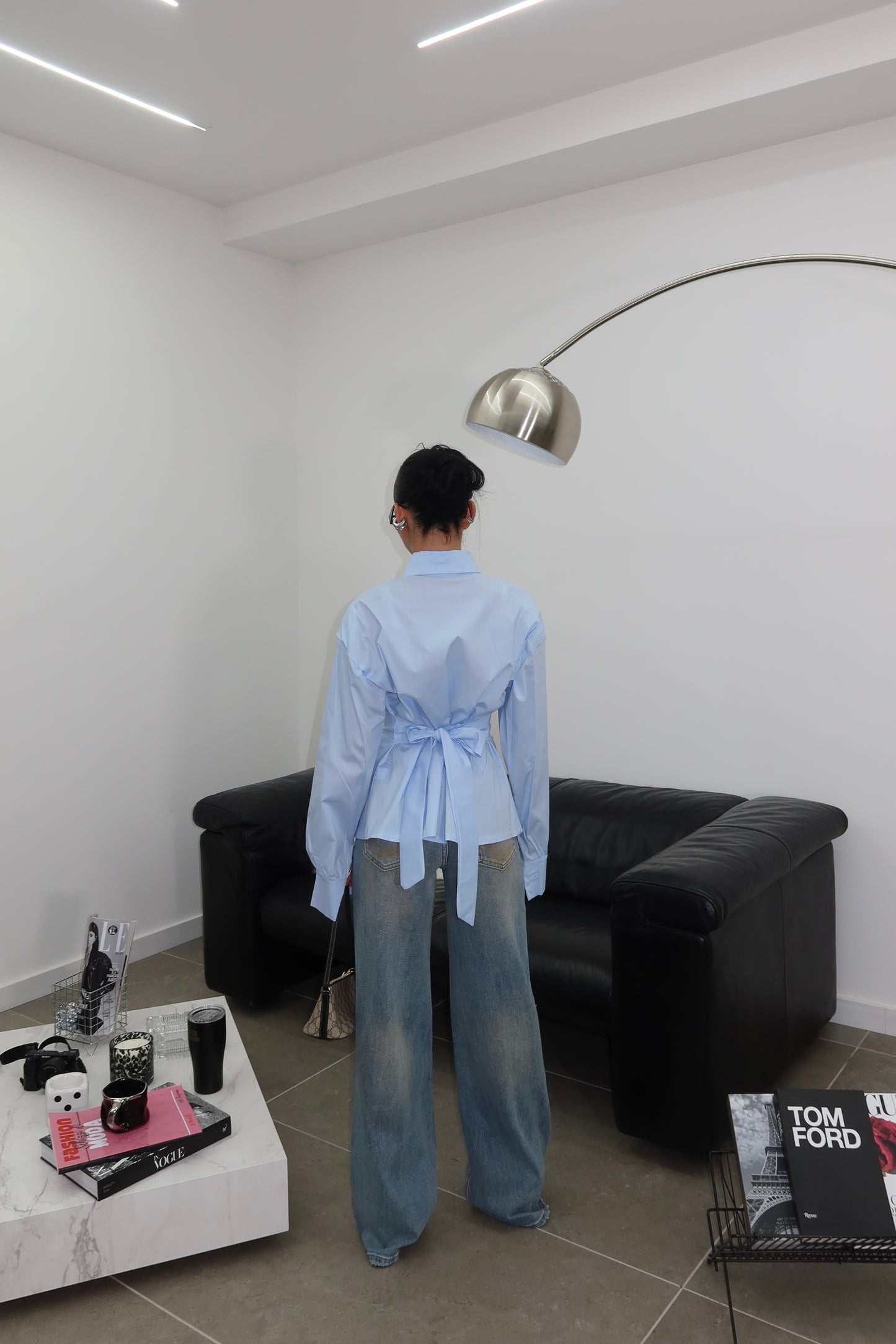 Camicia IDRESS azzurra