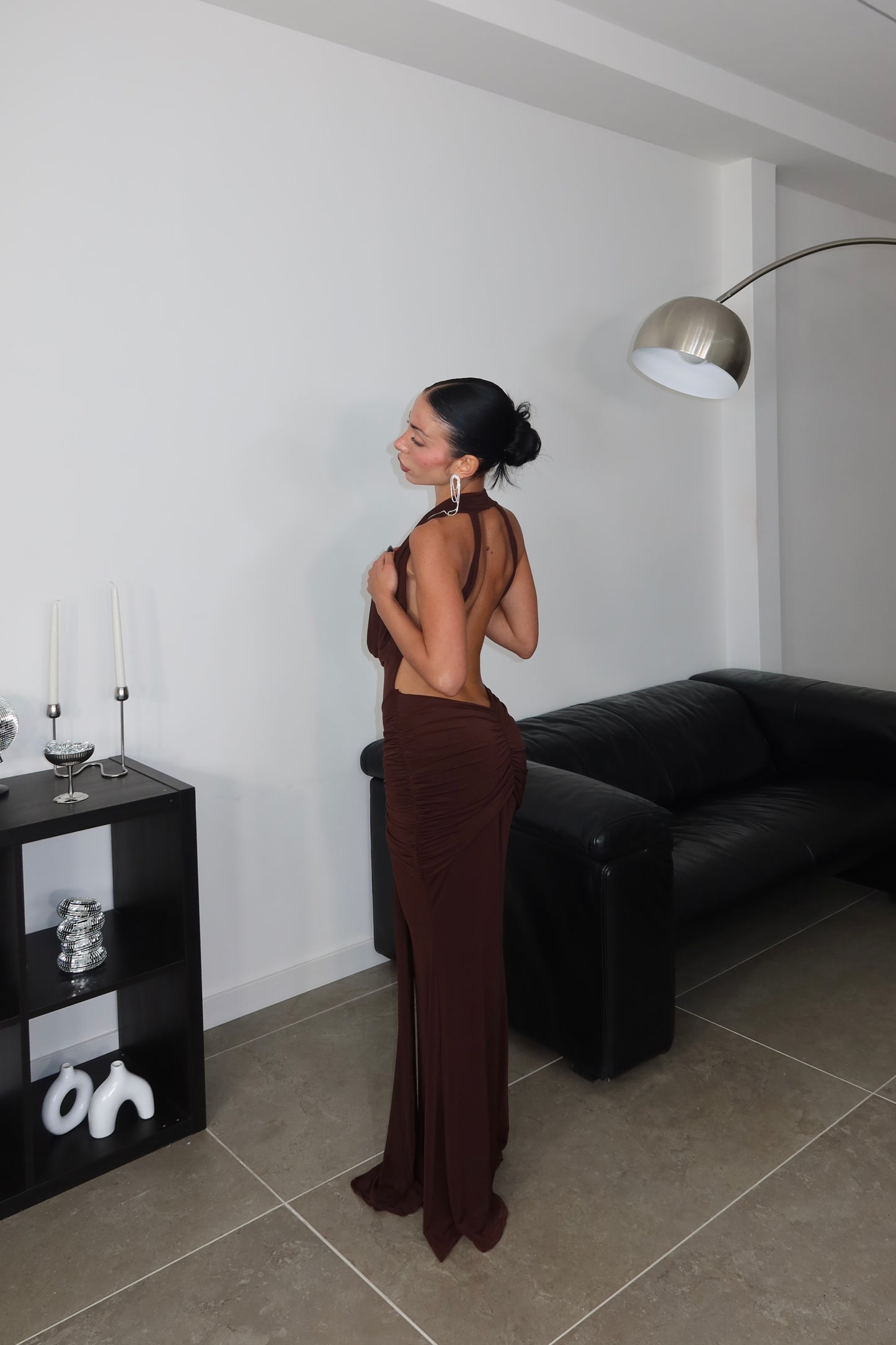 LongDress ALICANTE choco