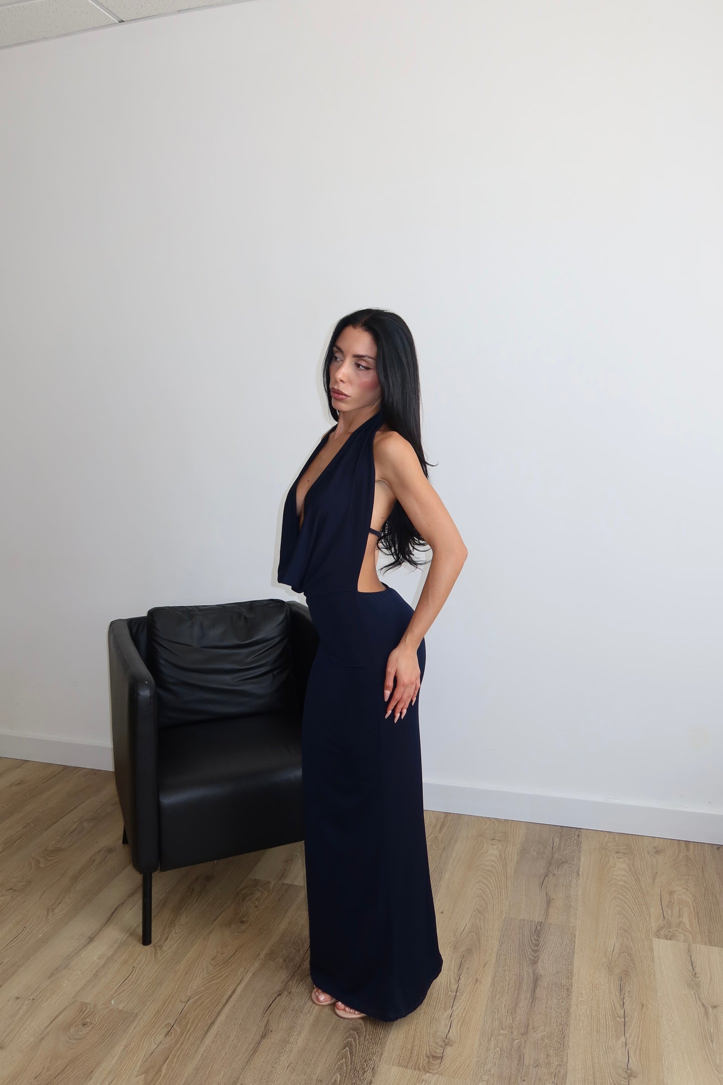 LongDress DUBAI blu