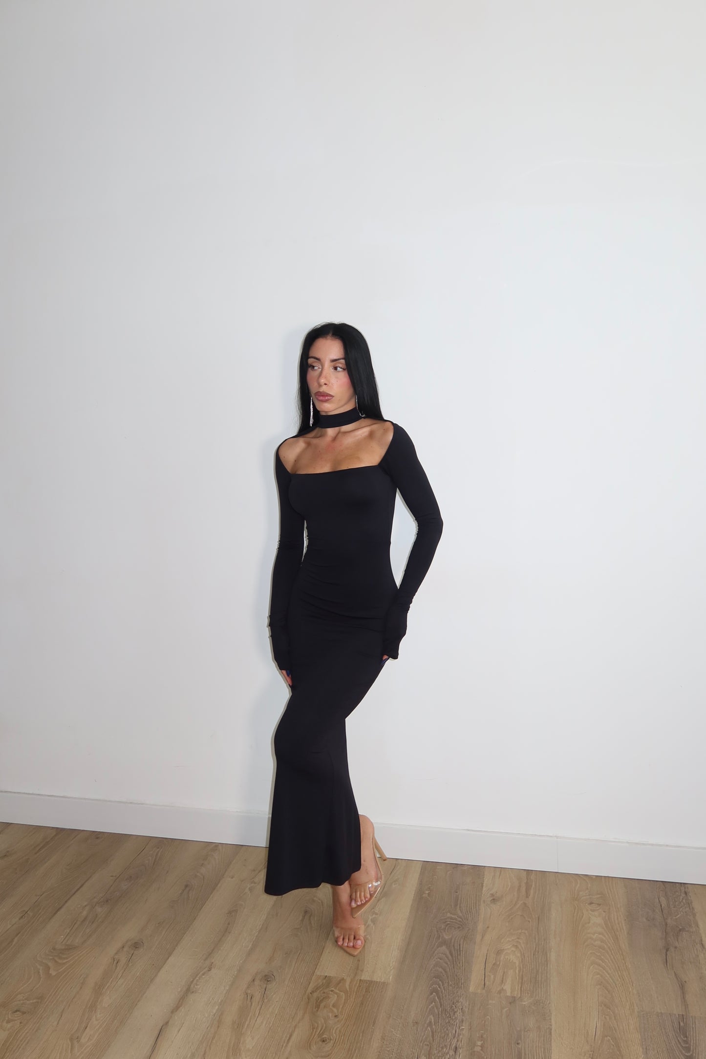 LongDress CHOCKER nero
