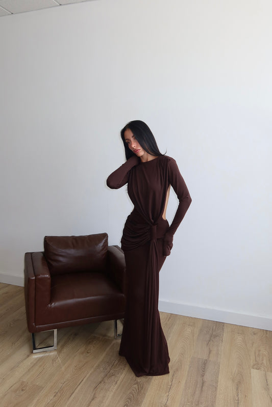 LongDress ROMAN EMPIRE choco