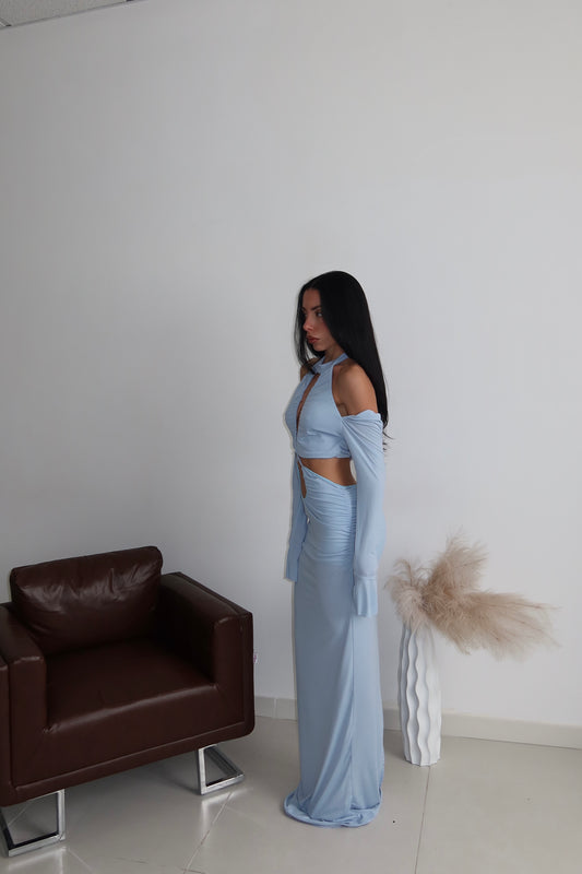 Long Dress SUGAR celeste
