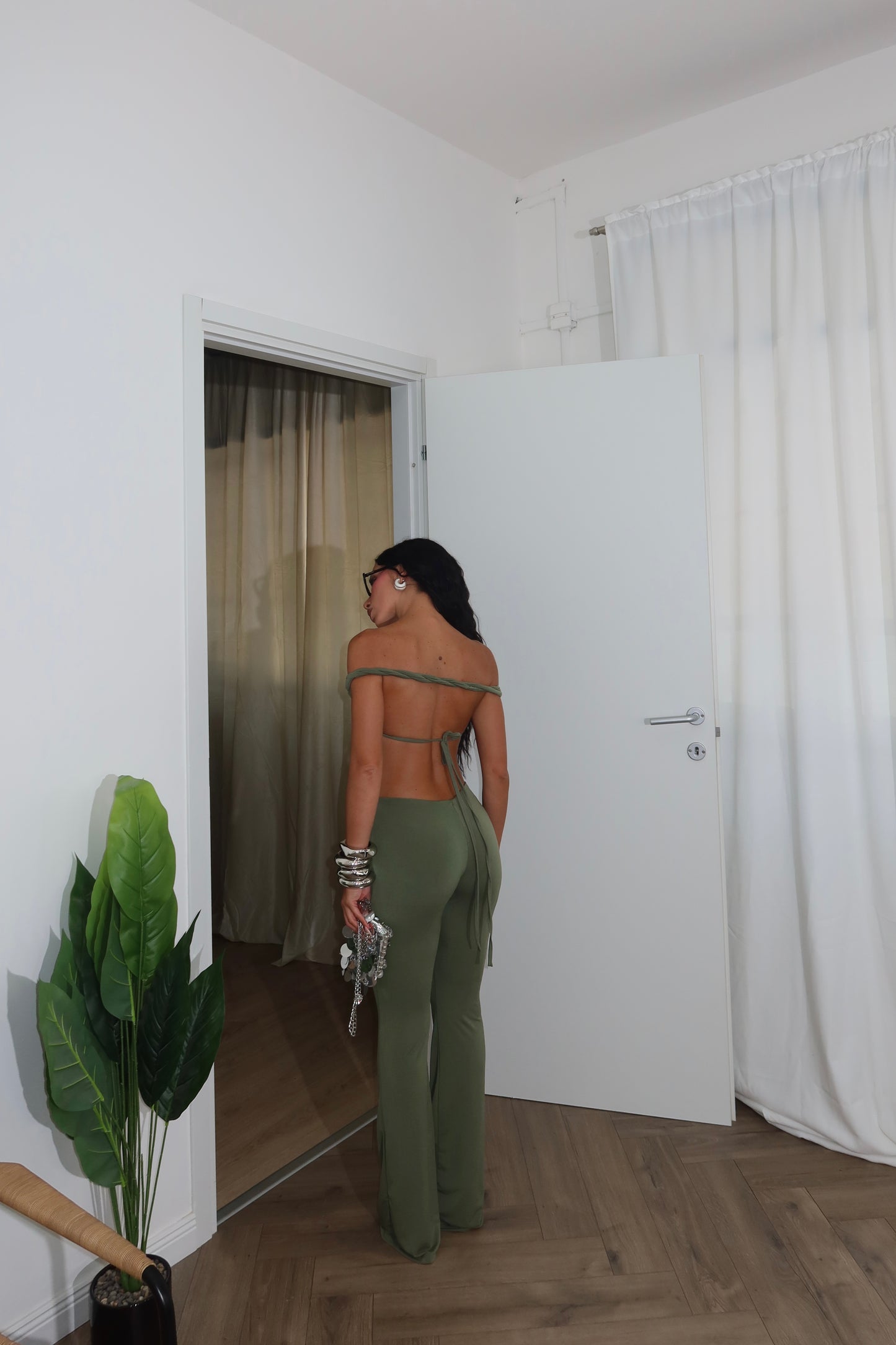 Jump BRAID BACK verde