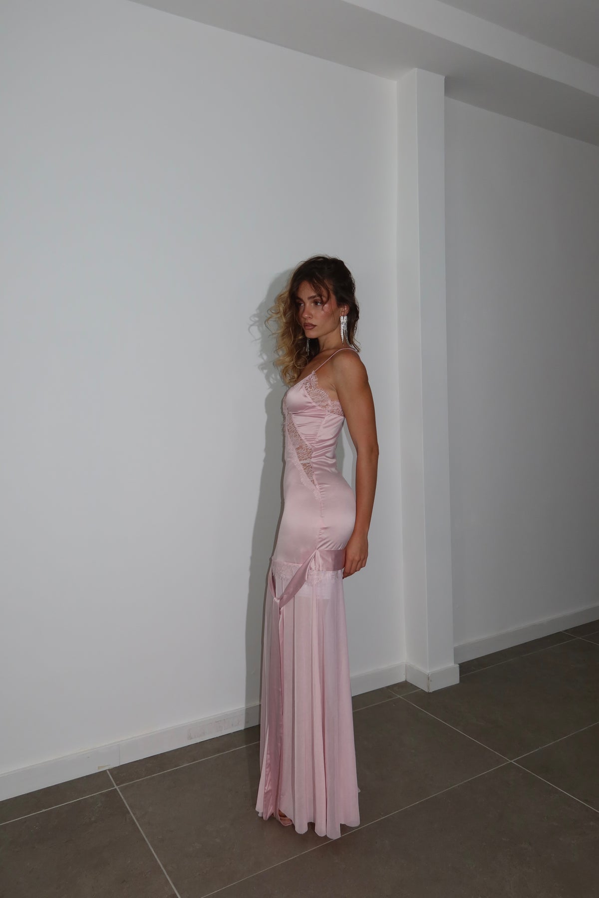 LongDress GOSPEL rosa