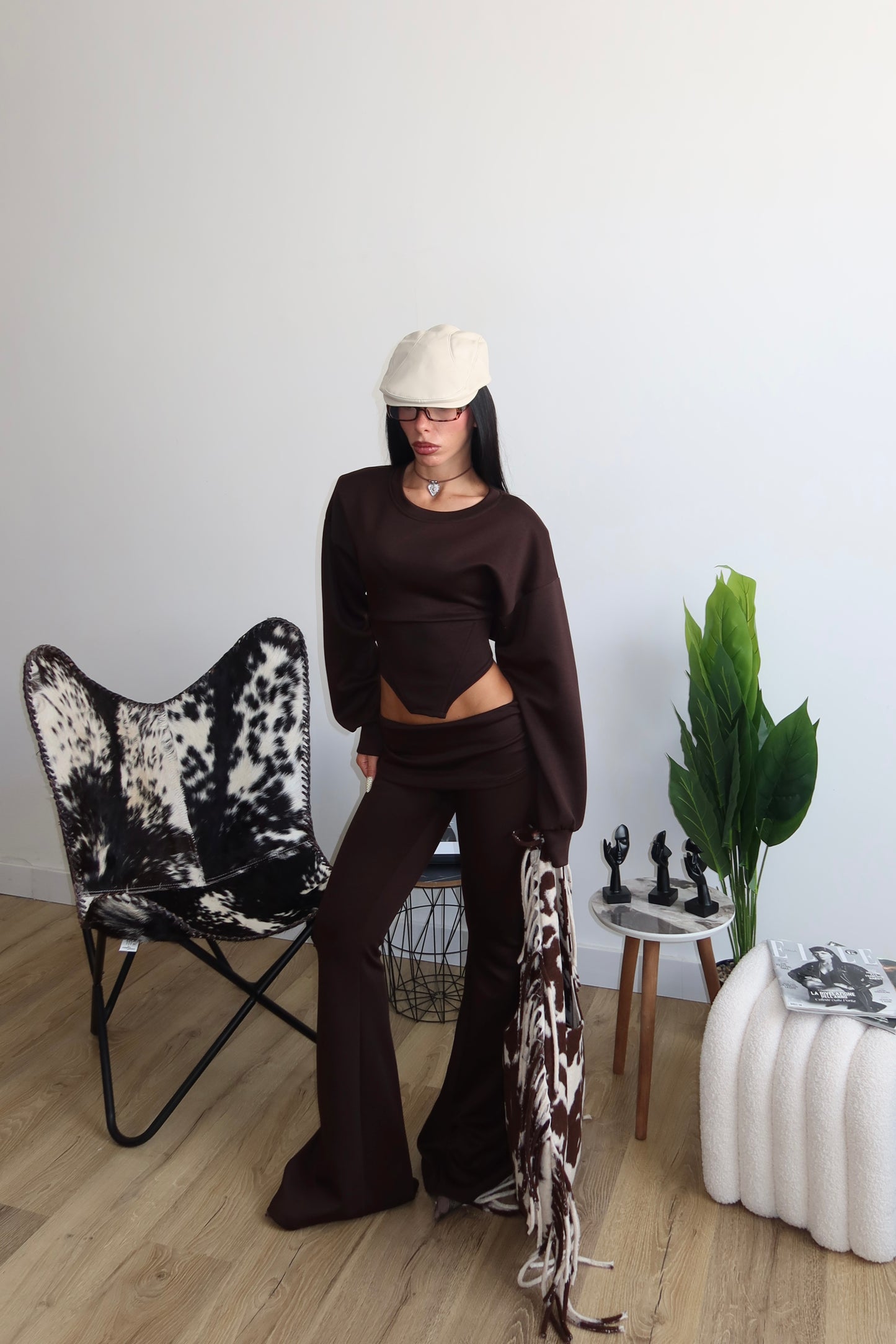 Cordset BUSTINO choco