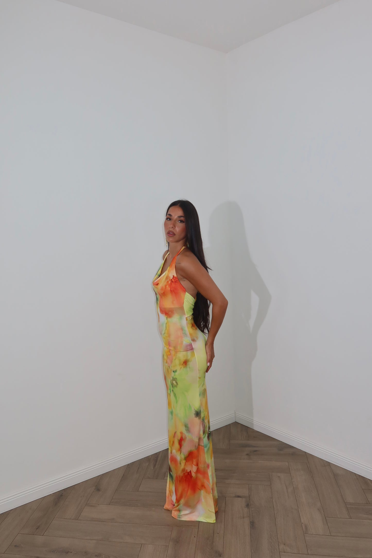 LongDress TULIPAN giallo