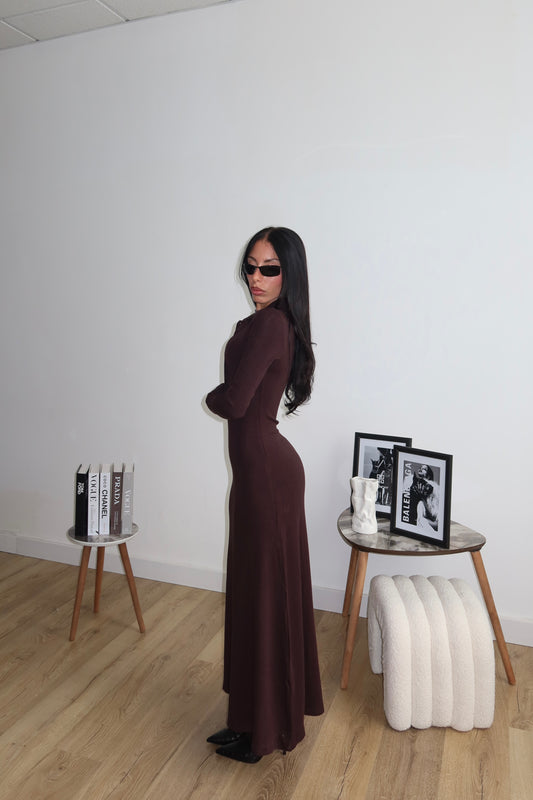 LongDress SCILLA coffee