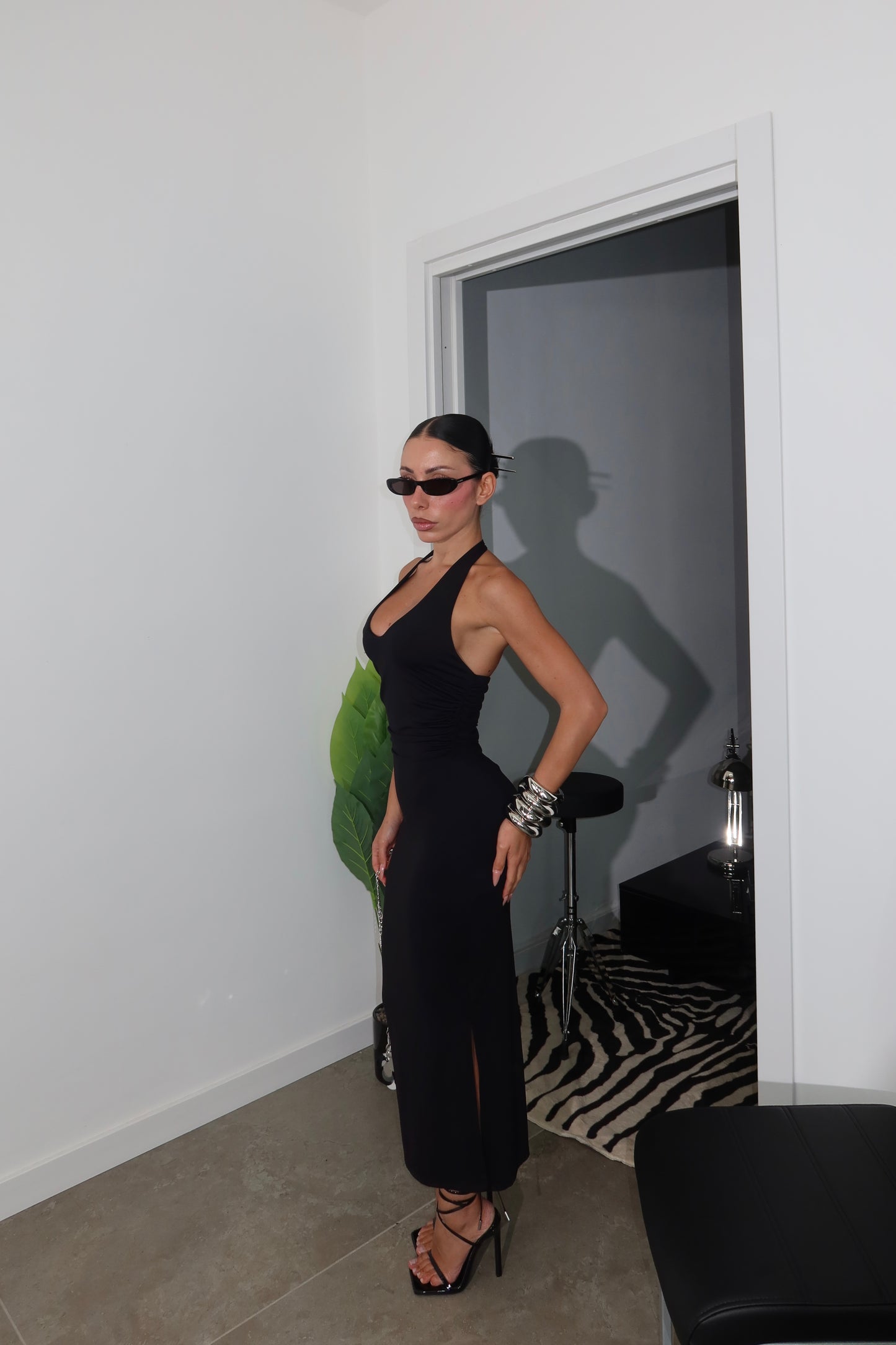 Longdress SUNNY DAY nero