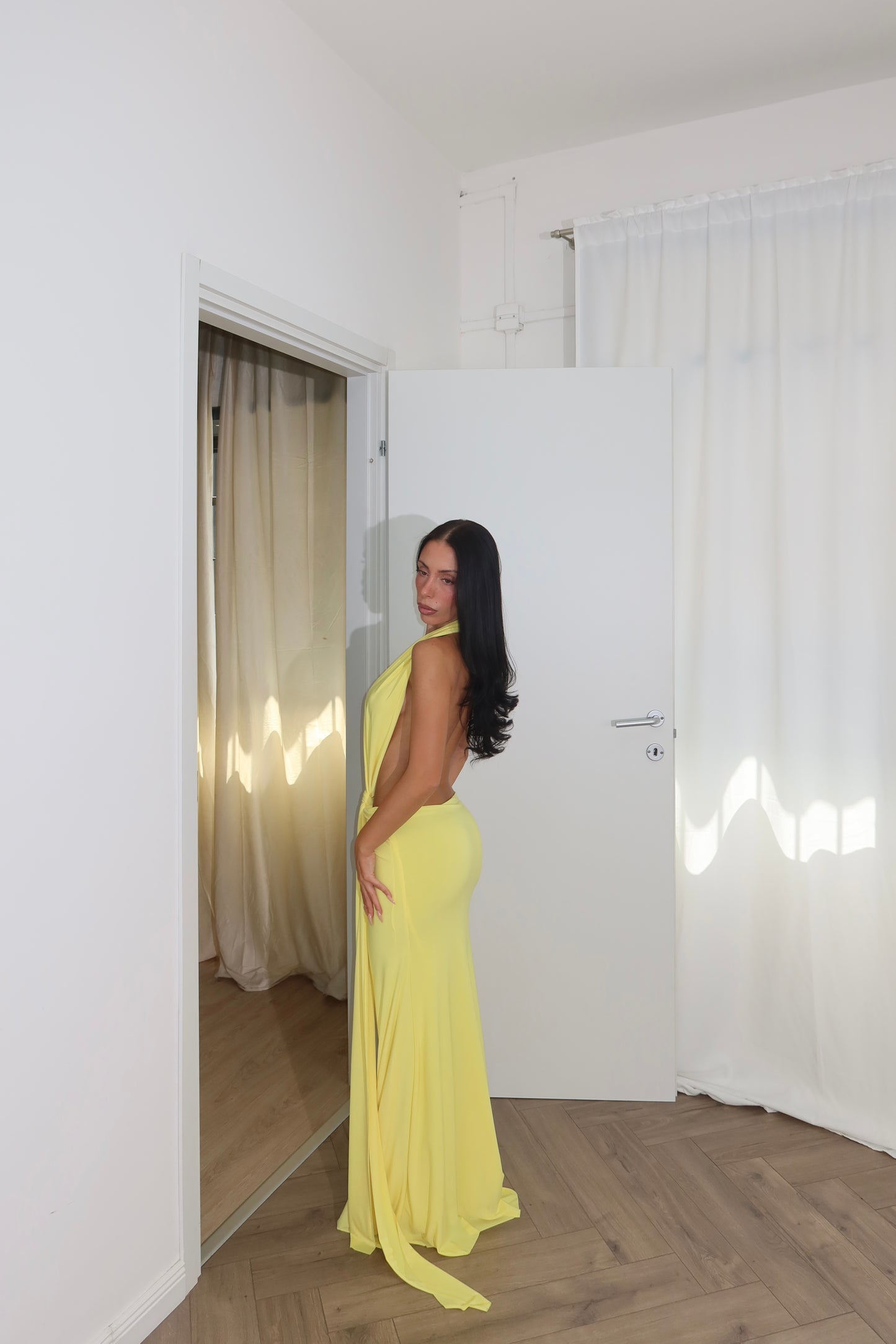 LongDress LOVE giallo