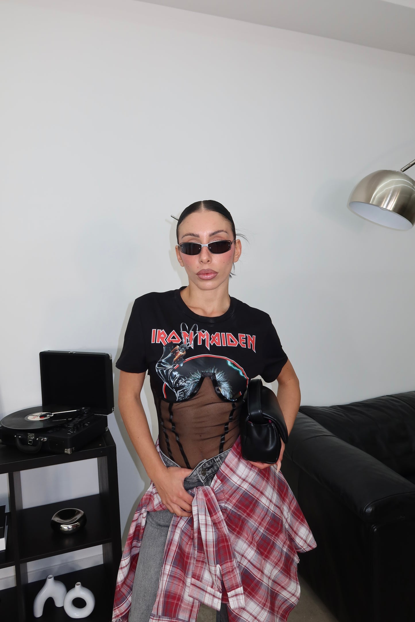 Maglia IRON MAIDEN nera