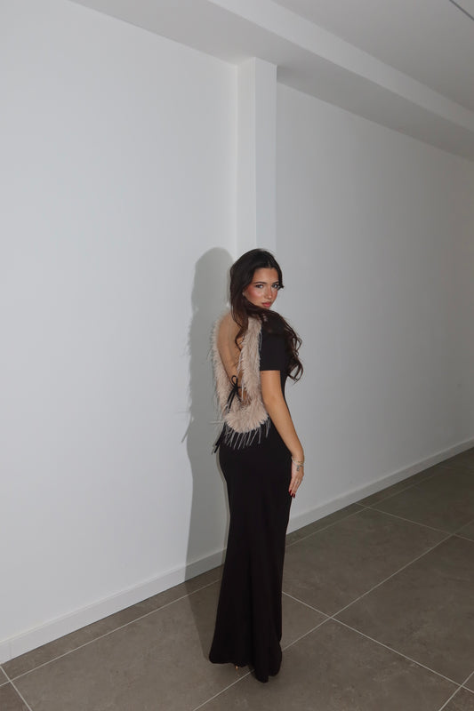 LongDress TORN black