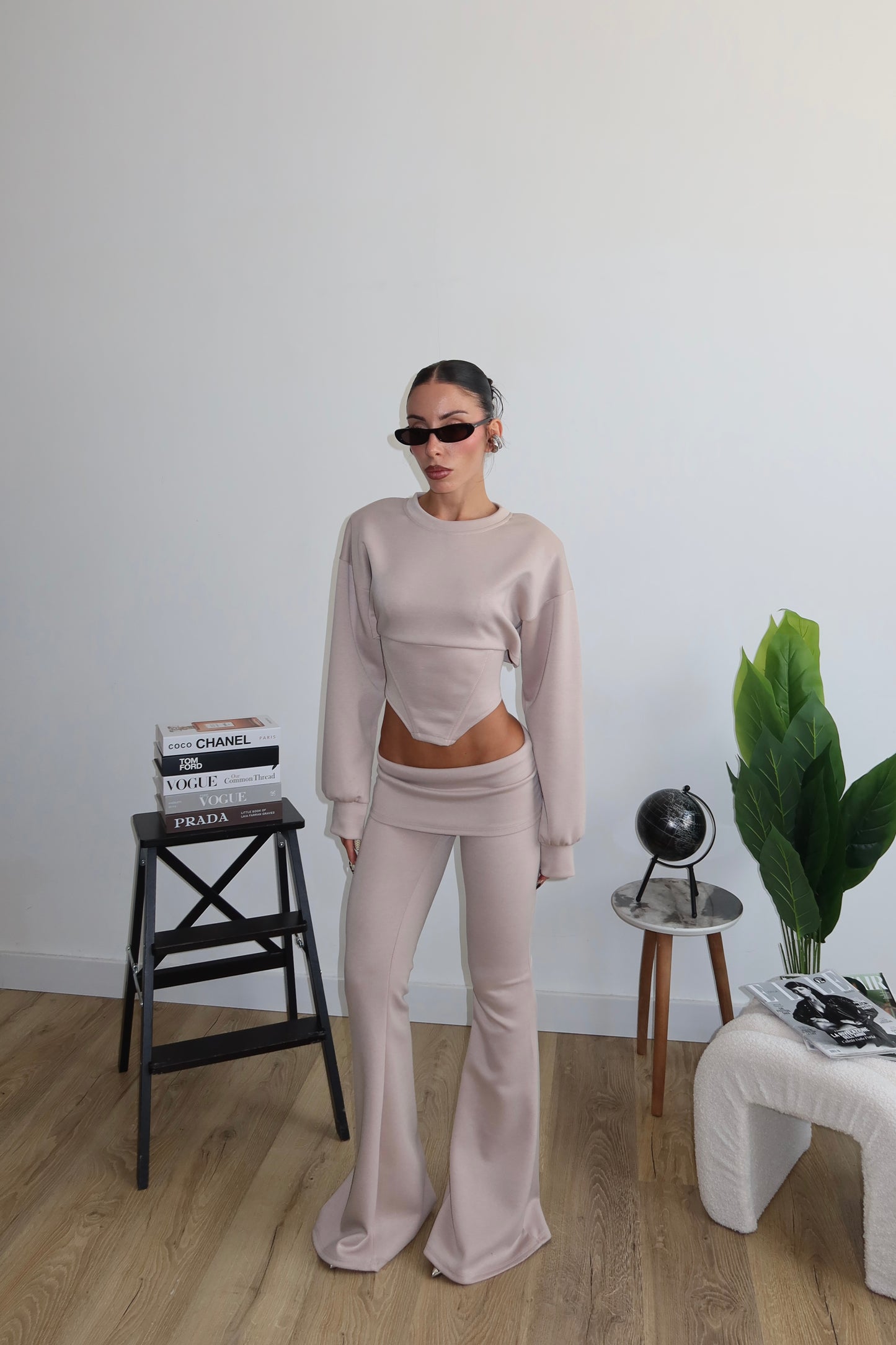 Cordset BUSTINO panna