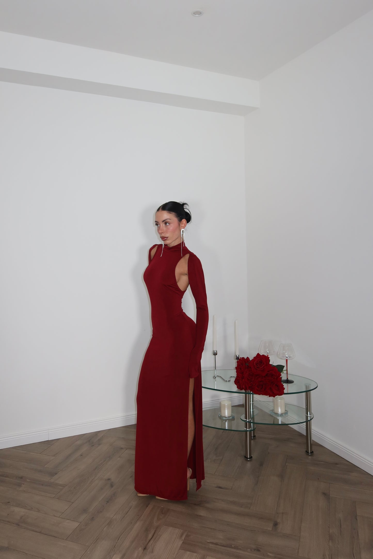 LongDress LEONIDA bordeaux