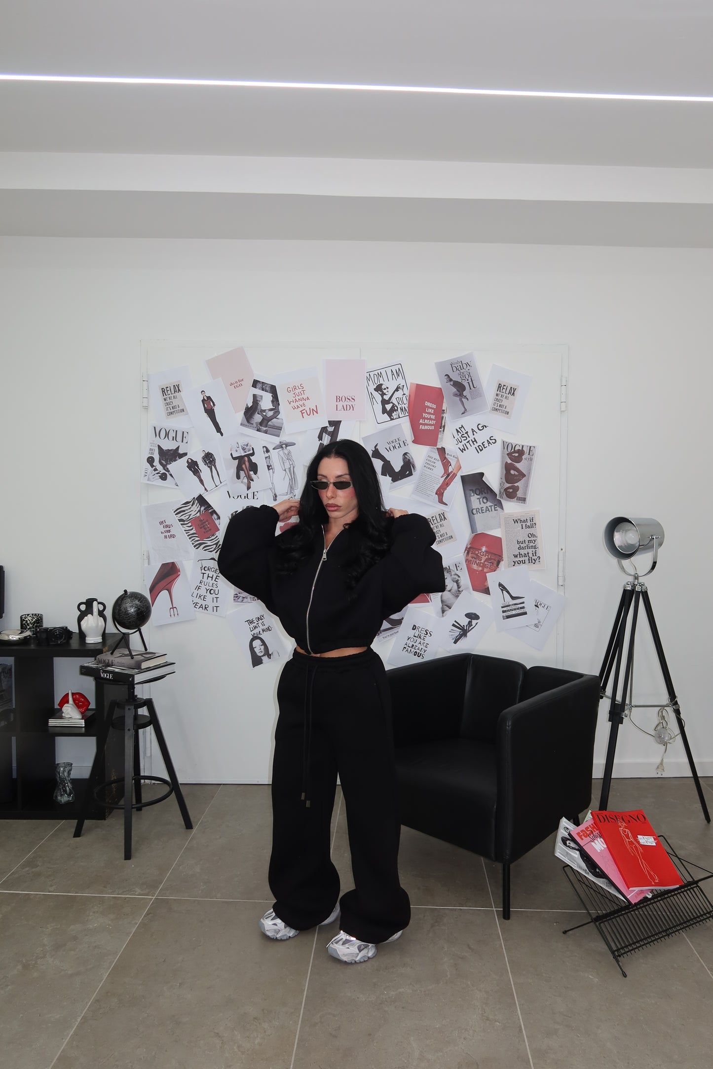 Cordset SPORTSGIRL nera