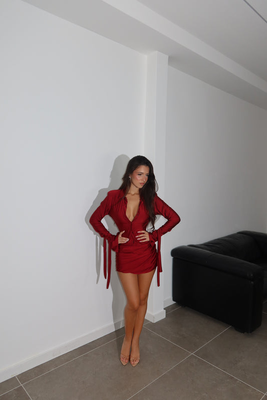 Red MY TYPE minidress