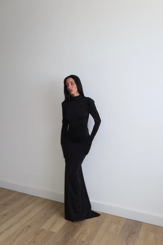 LongDress DOLORES nero