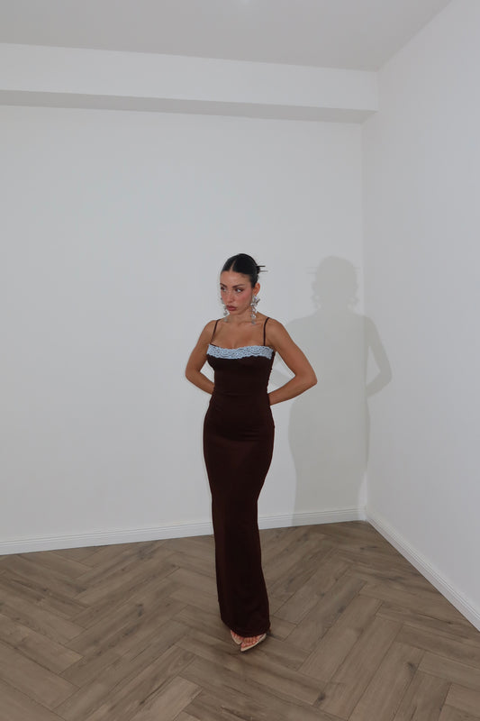 Longdress CHARME choco