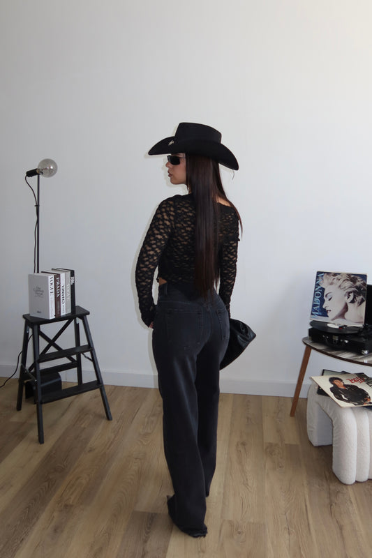 Maglia LOVELY nero