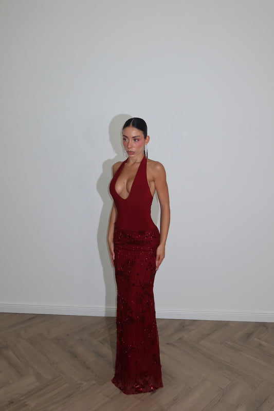 LongDress BELONG bordeaux