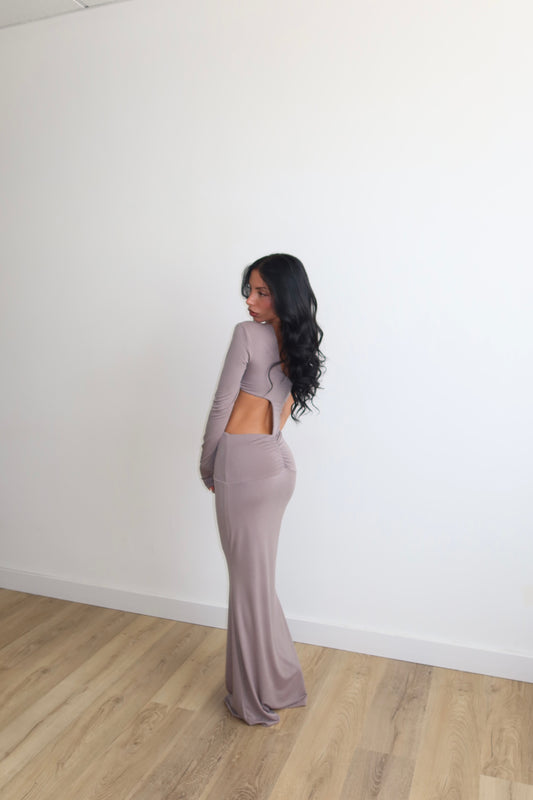 LongDress MIRAME fango