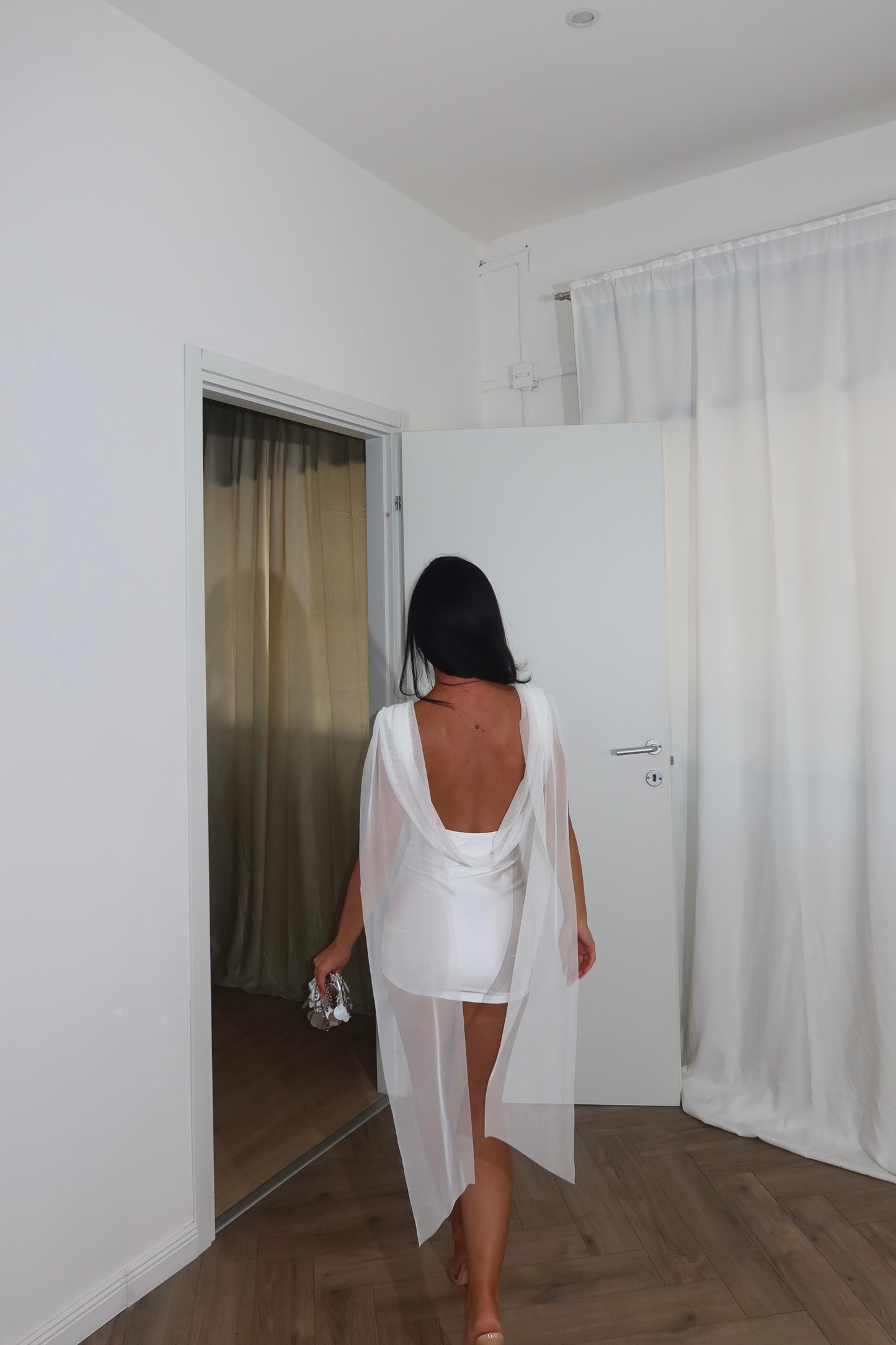 MiniDress CEREMONY bianco