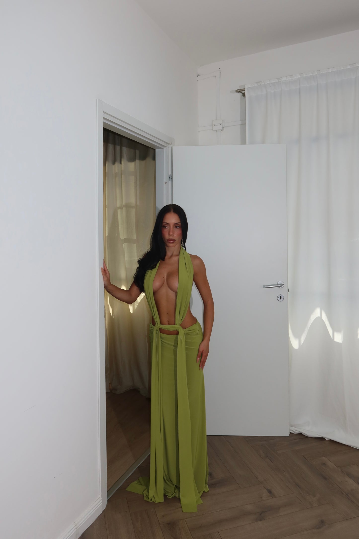 LongDress LOVE verde