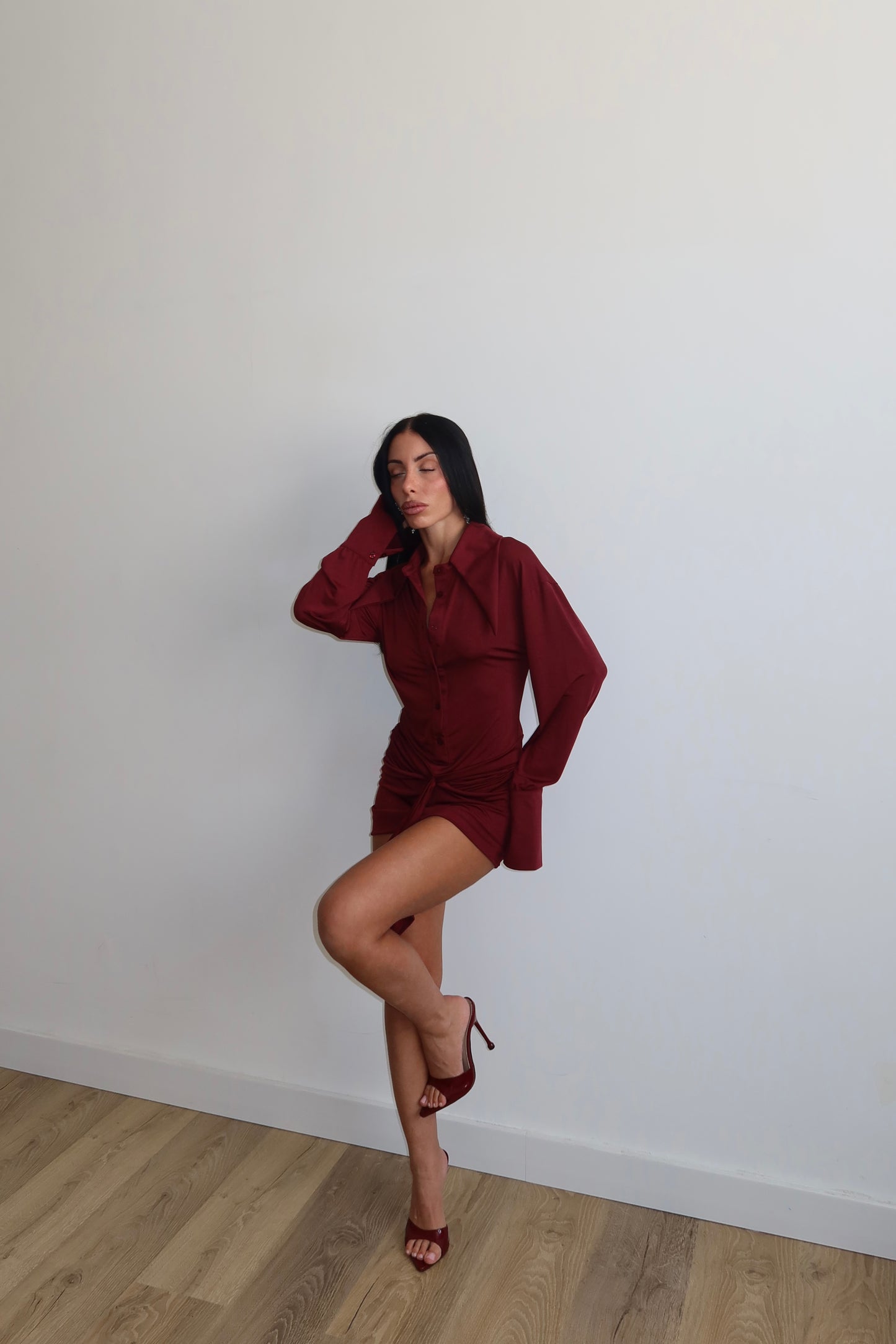 MiniDress MY TYPE bordeaux