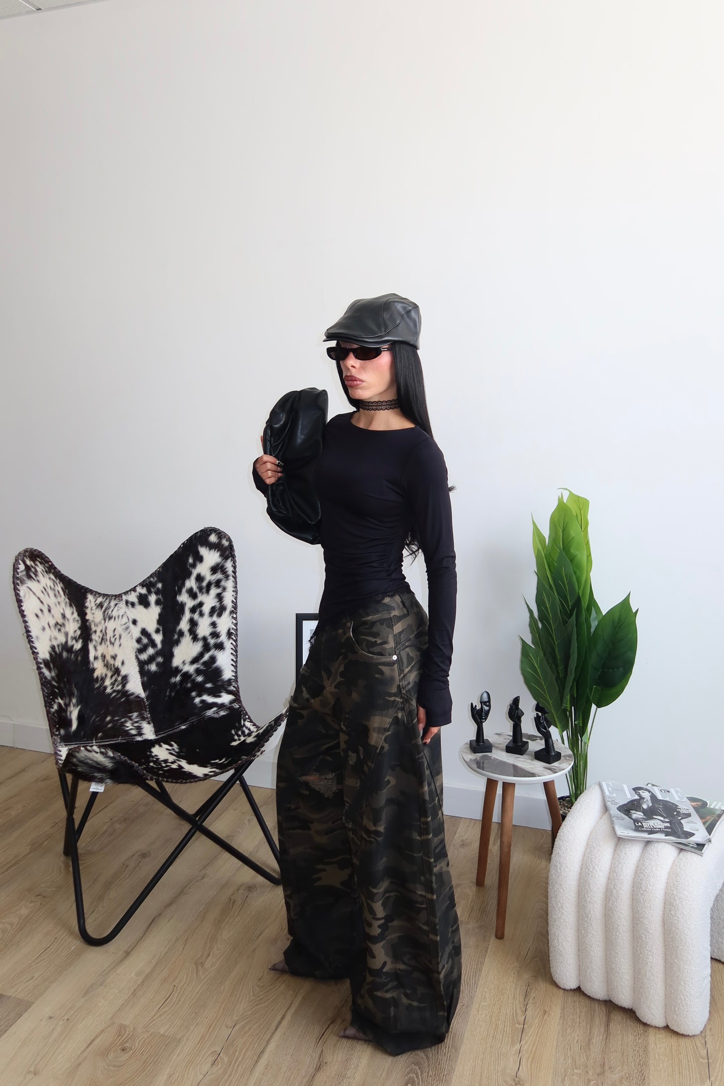 Jeans WORN OUT militare