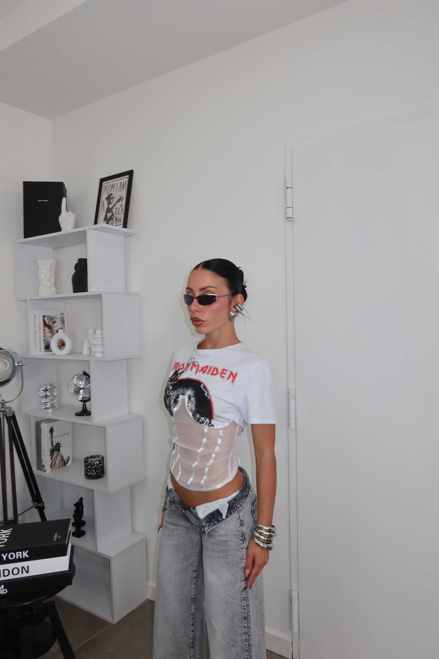 Maglia IRON MAIDEN bianco