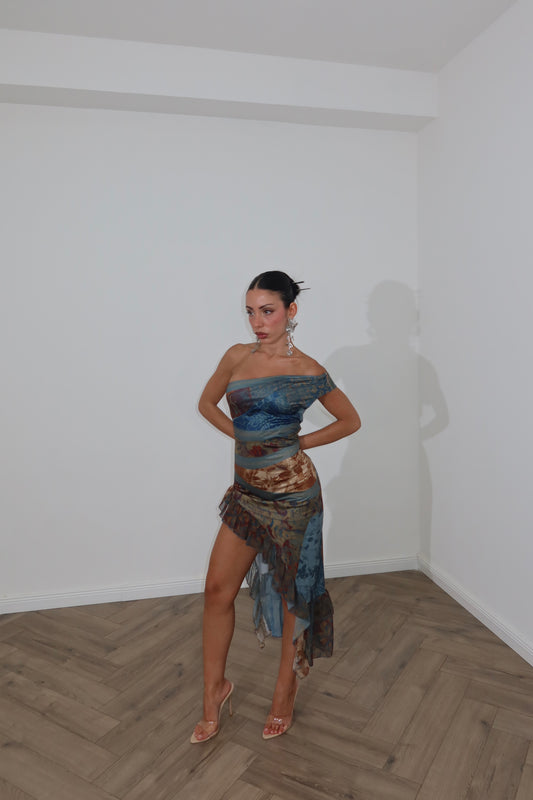 LongDress ETNICA verde
