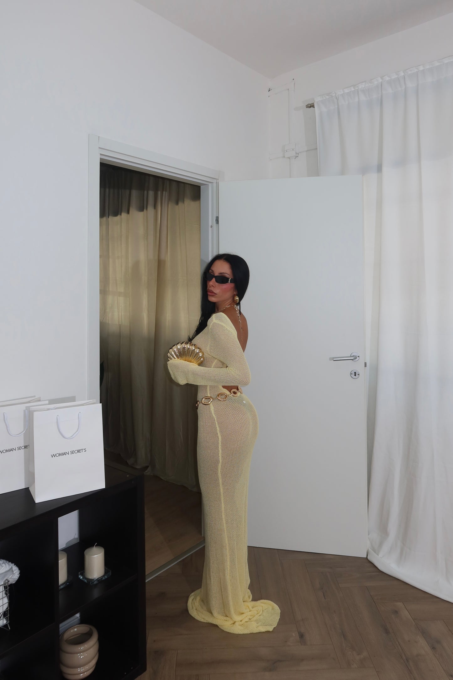 Longdress NAAMA BAY giallo