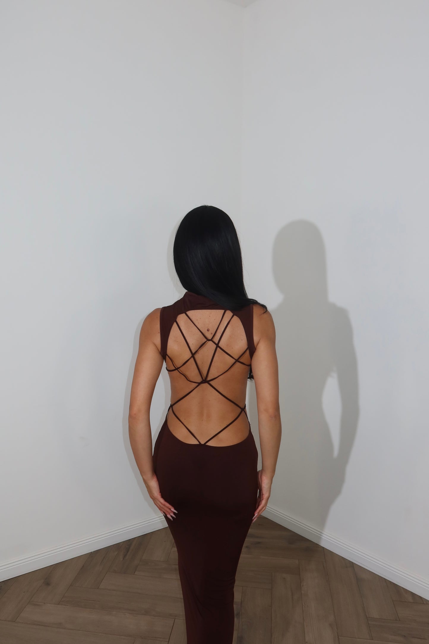 LongDress INTRECCIO choco