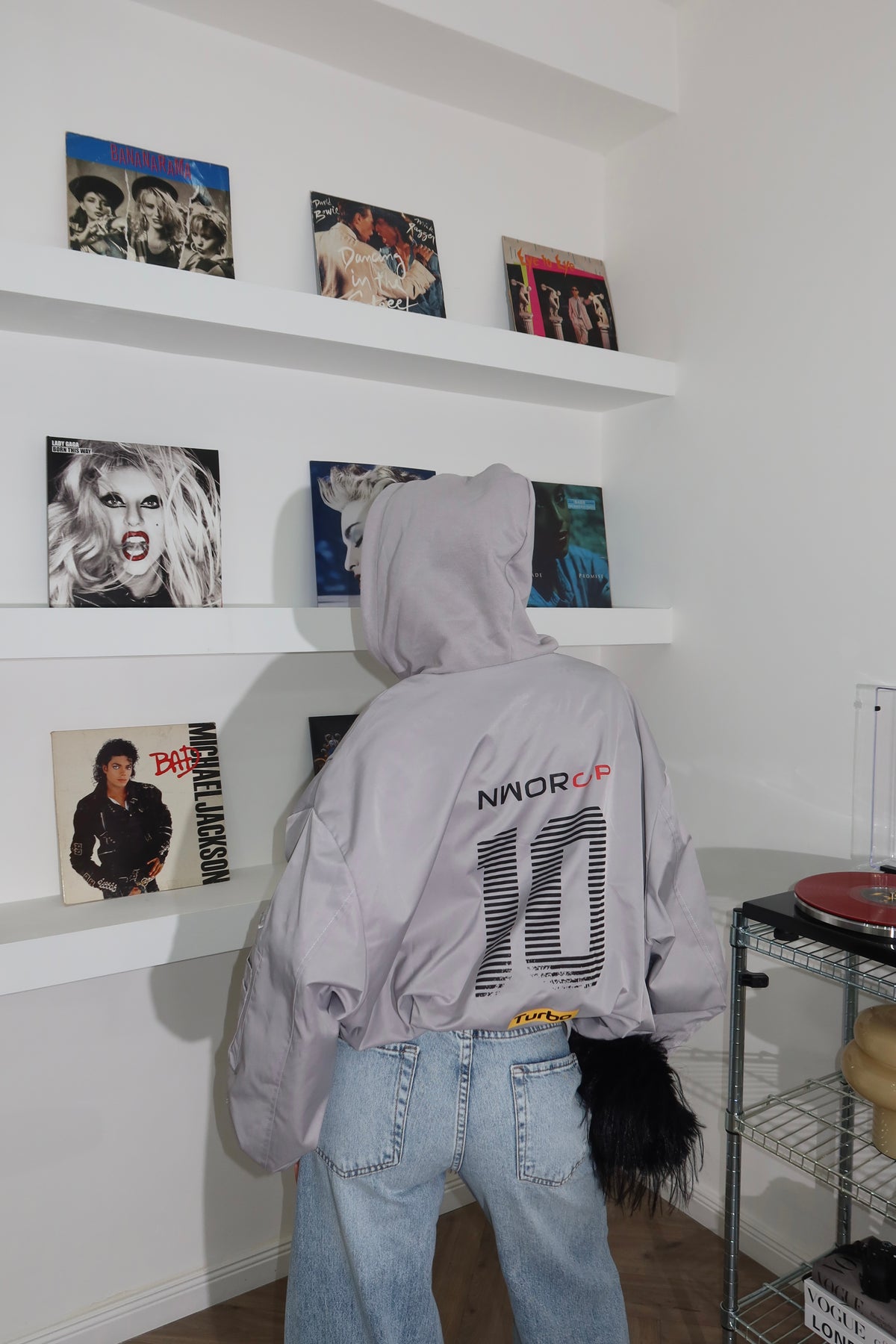 Jacket MOTOR grigia