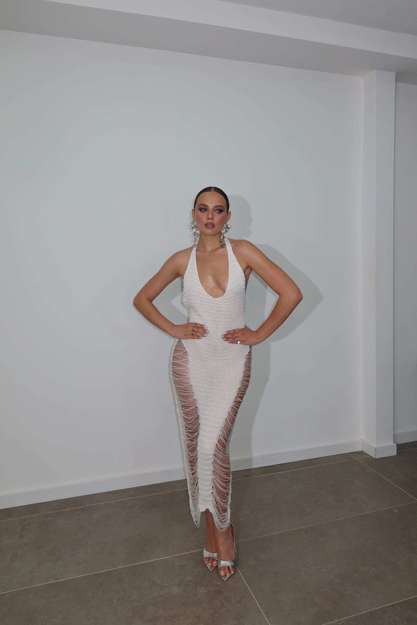 LongDress CASSIE bianco