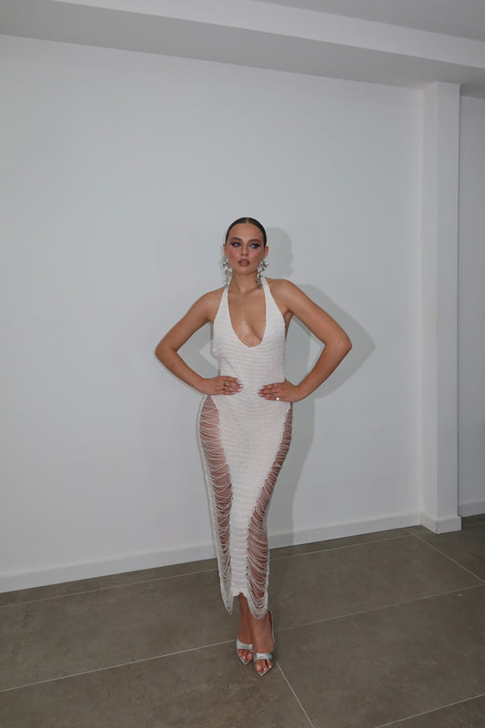 LongDress CASSIE bianco